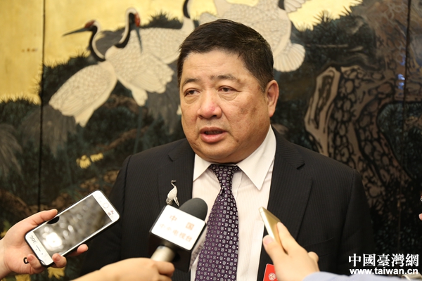 全國臺(tái)企聯(lián)會(huì)長王屏生:做兩岸關(guān)系和平發(fā)展促進(jìn)派 全國臺(tái)企聯(lián)會(huì)長王屏生:做兩岸關(guān)系和平發(fā)展促進(jìn)派