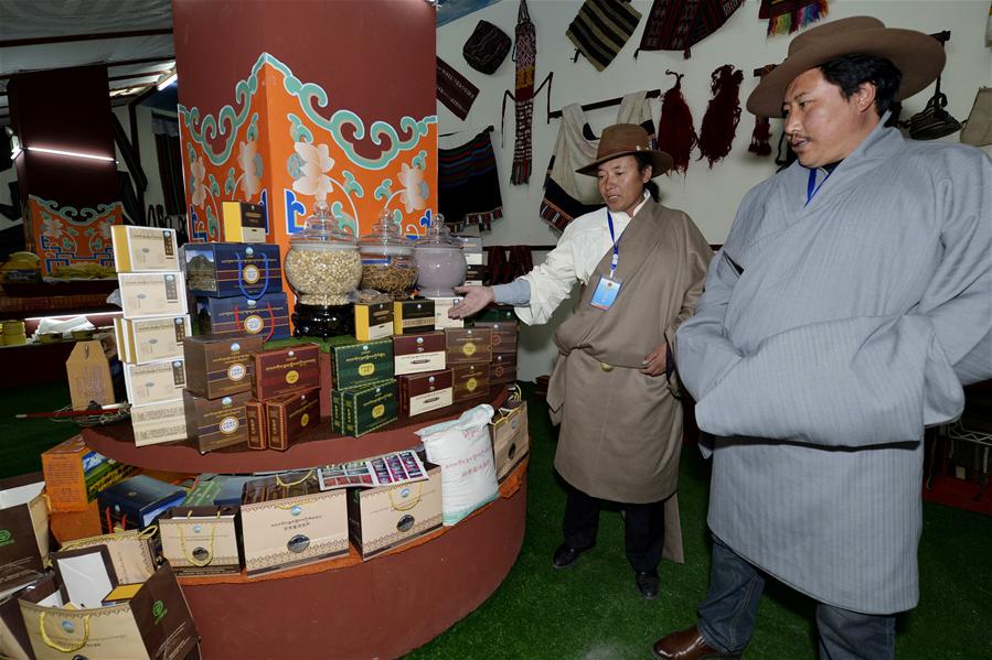 (社會)(1)西藏青年創(chuàng)新創(chuàng)業(yè)創(chuàng)優(yōu)成果展舉行