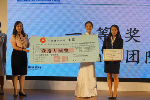 Fin Mask團(tuán)隊(duì)獲得一等獎