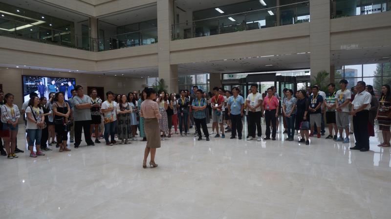 臺胞青年走進石家莊君樂寶乳業(yè)有限公司 臺胞青年走進石家莊君樂寶乳業(yè)有限公司