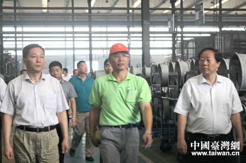 走訪(fǎng)臺(tái)資企業(yè)山東六豐機(jī)械工業(yè)有限公司 走訪(fǎng)臺(tái)資企業(yè)山東六豐機(jī)械工業(yè)有限公司