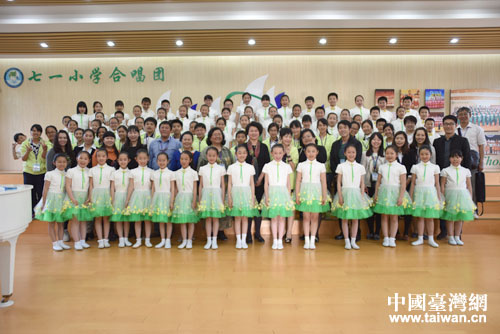 海淀區(qū)七一小學(xué)接待臺灣師生 海淀區(qū)七一小學(xué)接待臺灣師生