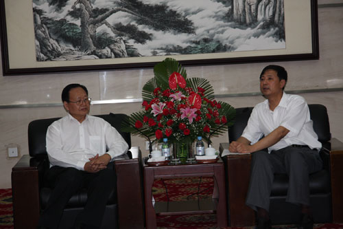 孫堯副省長會(huì)見全國臺(tái)企聯(lián)會(huì)長張漢文先生一行