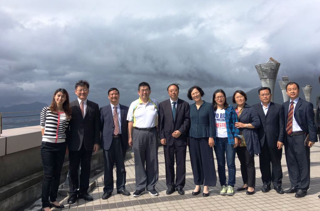 山東省高校交流團在臺北參訪中國文化大學(xué) 山東省高校交流團在臺北參訪中國文化大學(xué)