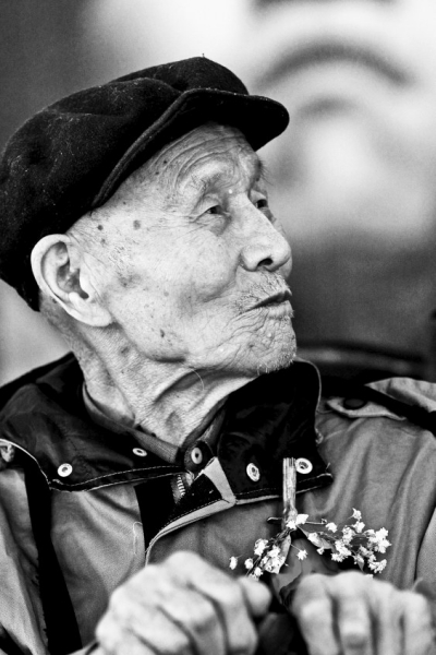 92歲的黃埔老兵張平座 92歲的黃埔老兵張平座