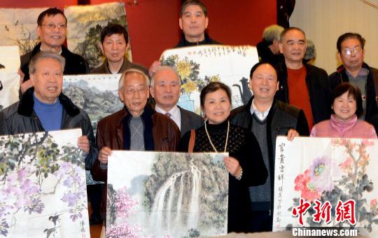 兩岸藝書(shū)畫(huà)家福州迎新年筆墨聯(lián)情誼共圓中國(guó)夢(mèng)