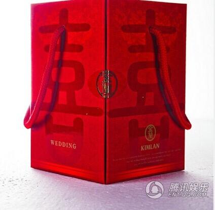 明星結(jié)婚伴手禮 土豪或文藝總有一款適合你