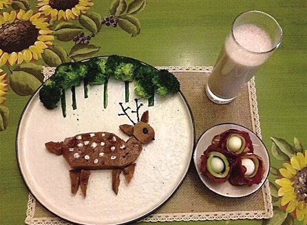 萌翻了!媽媽為女兒做“童話早餐” 生活是創(chuàng)意靈感來(lái)源(組圖)