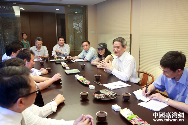 張志軍與在京臺(tái)商座談交流 張志軍與在京臺(tái)商座談交流