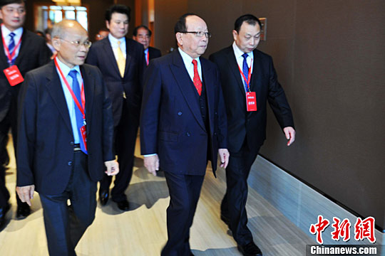 林政則蔣孝嚴(yán)攜臺灣工商團參加“贛臺會”