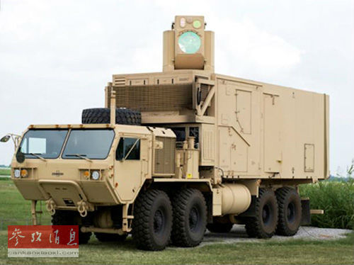 資料圖片:美國(guó)的激光武器。