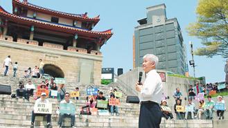 臺(tái)灣新竹市前市長蔡仁堅(jiān)沉潛12年再選該市市長