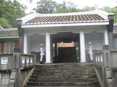 慈湖蔣介石陵寢門口 慈湖蔣介石陵寢門口