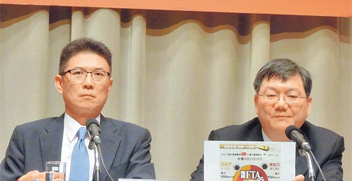 臺當(dāng)局:陸韓FTA將導(dǎo)致整個大陸市場被搶走