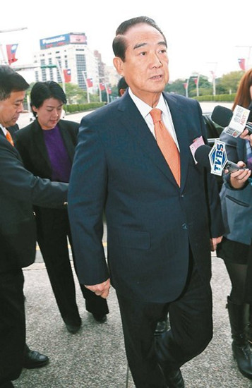 2016藍(lán)營(yíng)若推宋楚瑜郁慕明:我會(huì)支持(圖) 2016藍(lán)營(yíng)若推宋楚瑜郁慕明:我會(huì)支持(圖)