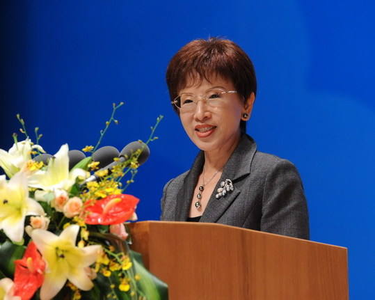 洪秀柱:蔡英文無力與陳水扁切割 若執(zhí)政是臺(tái)灣災(zāi)難 洪秀柱:蔡英文無力與陳水扁切割 若執(zhí)政是臺(tái)灣災(zāi)難