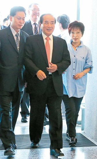 “挺王派”人士:王金平不會(huì)讓大家失望(圖)