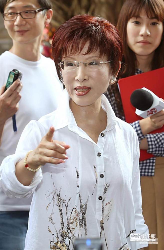 洪秀柱批蔡英文 把臺(tái)灣推向苦難(圖) 洪秀柱批蔡英文 把臺(tái)灣推向苦難(圖)