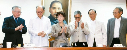 洪秀柱公布其第一波臺灣安全事務(wù)顧問大角色云集