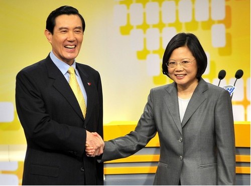 馬英九與蔡英文 馬英九與蔡英文