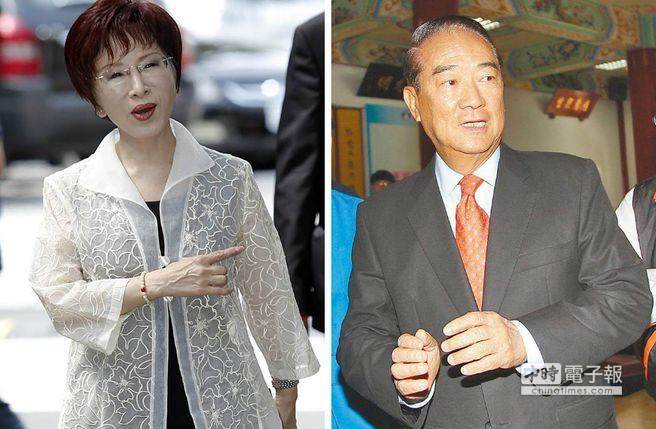 國(guó)民黨智庫最新民調(diào):洪秀柱領(lǐng)先宋楚瑜10% 國(guó)民黨智庫最新民調(diào):洪秀柱領(lǐng)先宋楚瑜10%