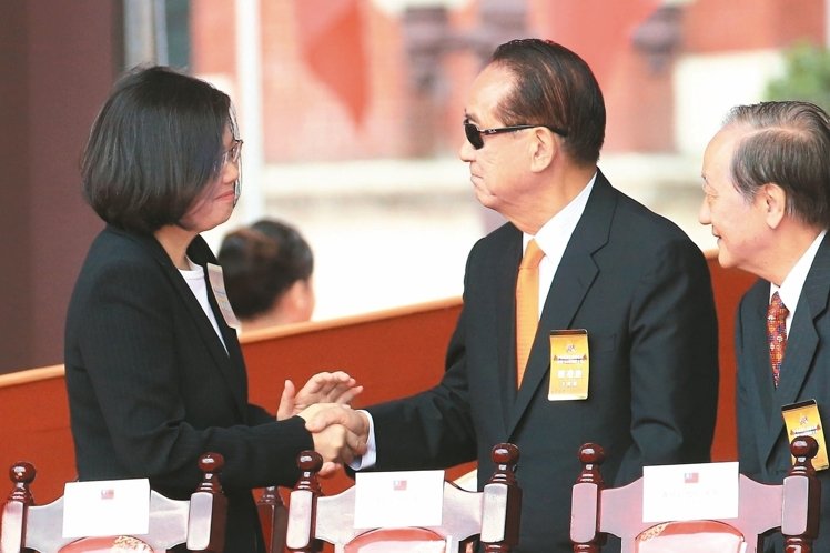 宋楚瑜與蔡英文 宋楚瑜與蔡英文