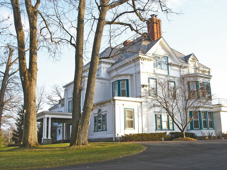 圖為“駐美代表處”館產(chǎn)雙橡園主屋 圖為“駐美代表處”館產(chǎn)雙橡園主屋