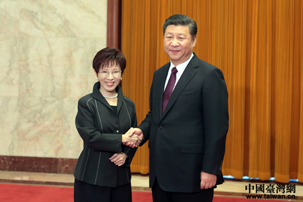 習(xí)近平總書記會(huì)見中國(guó)國(guó)民黨主席洪秀柱 習(xí)近平總書記會(huì)見中國(guó)國(guó)民黨主席洪秀柱
