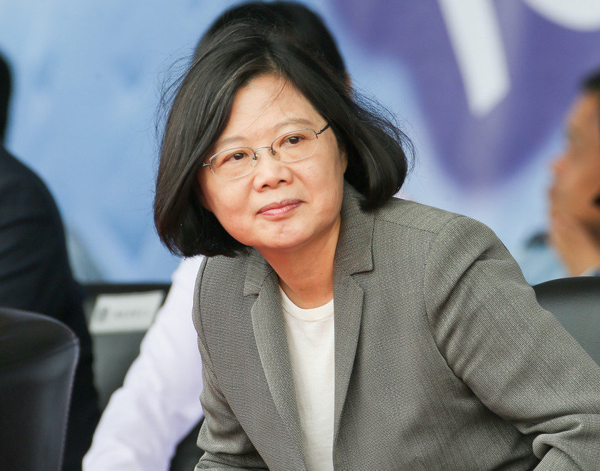 蔡英文(圖片來源:臺(tái)灣《聯(lián)合報(bào)》) 蔡英文(圖片來源:臺(tái)灣《聯(lián)合報(bào)》)