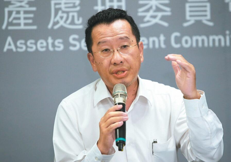 “黨產(chǎn)會主委”顧立雄 “黨產(chǎn)會主委”顧立雄