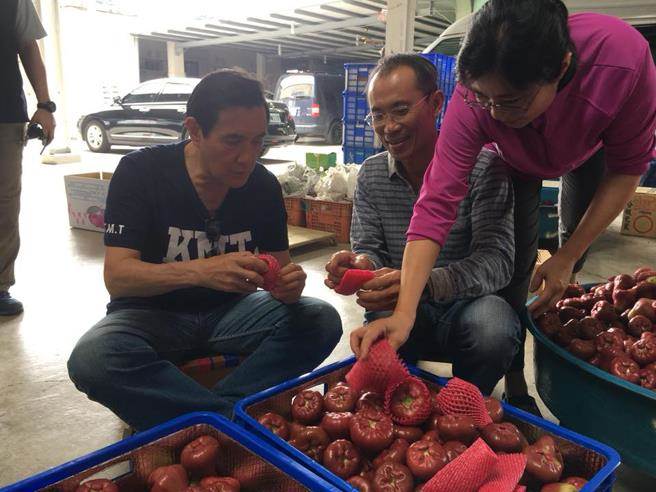 馬英九再游花蓮 網(wǎng)友期待他與周美青“合體” 馬英九再游花蓮 網(wǎng)友期待他與周美青“合體”