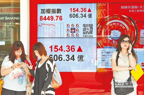 臺(tái)當(dāng)局:大陸散戶買(mǎi)臺(tái)股最快明年1月上路(圖)