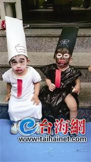 民間創(chuàng)意俯拾皆是在臺灣,萬圣節(jié)很有“臺味”