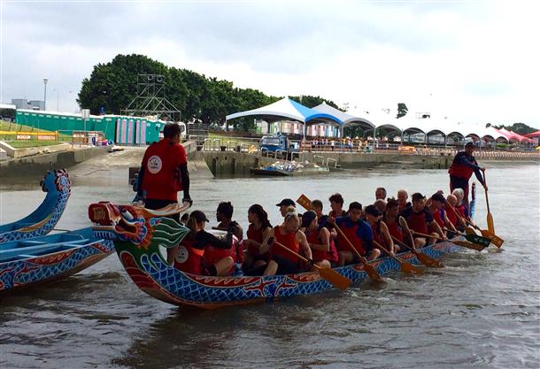 2014臺北國際龍舟錦標賽明天登場 2014臺北國際龍舟錦標賽明天登場