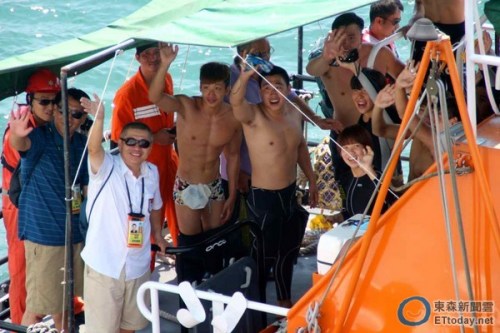 兩岸健兒橫渡臺(tái)海5天4夜完成壯舉成體育合作典范