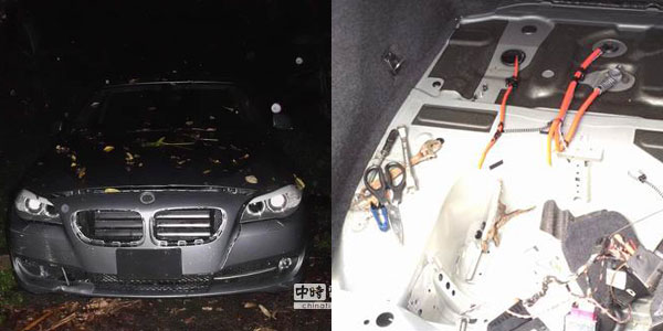 寶馬男酒醉睡車上 遭偷車賊抬路邊睡一晚 寶馬男酒醉睡車上 遭偷車賊抬路邊睡一晚