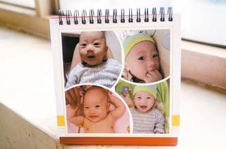 臺(tái)新手爸媽制作寶貝萌月歷走紅 網(wǎng)友稱心都融化了(圖) 臺(tái)新手爸媽制作寶貝萌月歷走紅 網(wǎng)友稱心都融化了(圖)