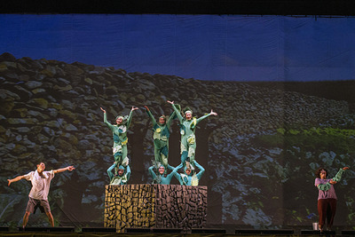 紙風(fēng)車劇團演繹“澎湖的故事”感動當(dāng)?shù)孛癖姡▓D)