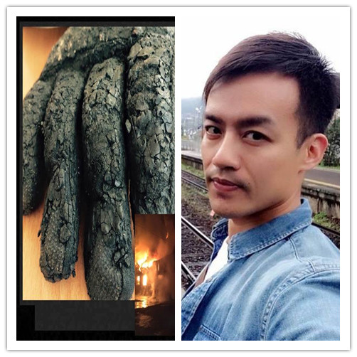 臺(tái)灣帥氣消防員展示焦黑手套網(wǎng)友震撼(圖) 臺(tái)灣帥氣消防員展示焦黑手套網(wǎng)友震撼(圖)