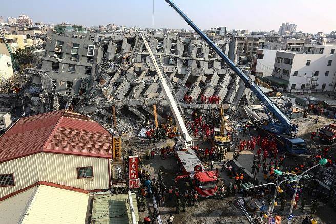 臺灣強(qiáng)震 維冠大樓倒塌 臺灣強(qiáng)震 維冠大樓倒塌