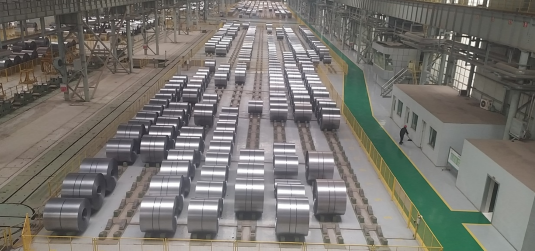 包鋼稀土鋼板材廠冷軋智能倉庫