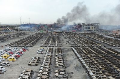 天津爆炸受損車被曝流入拍賣市場 約550輛進口車被人拍走 天津爆炸受損車被曝流入拍賣市場 約550輛進口車被人拍走