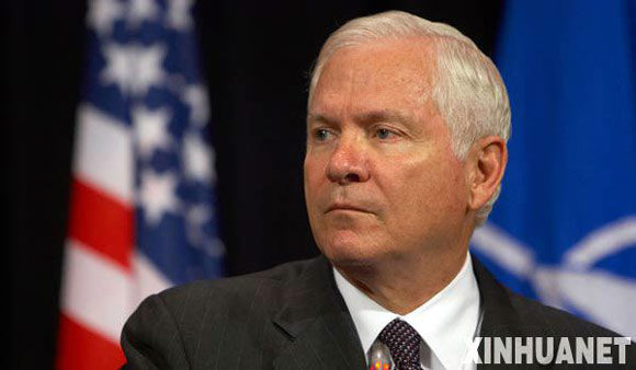 美國(guó)國(guó)防部長(zhǎng)羅伯特·蓋茨(資料圖片)