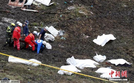 墜機(jī)現(xiàn)場(chǎng)