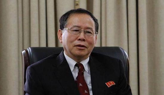 資料圖:朝鮮副外相韓成烈