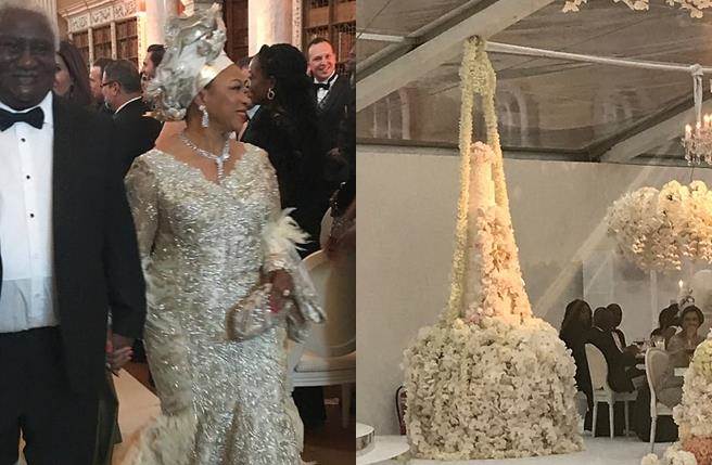 百萬(wàn)朵玫瑰布置超豪華婚禮 尼日利亞女首富之子娶妻 百萬(wàn)朵玫瑰布置超豪華婚禮 尼日利亞女首富之子娶妻