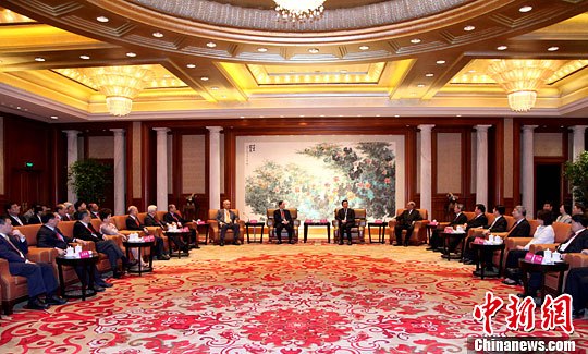 韓正“推銷”上海自貿(mào)區(qū):臺(tái)灣同胞是見(jiàn)證者