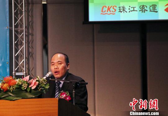 香港“海天聯(lián)運(yùn)”業(yè)者在臺(tái)南臺(tái)中推介水上高速客運(yùn) 香港“海天聯(lián)運(yùn)”業(yè)者在臺(tái)南臺(tái)中推介水上高速客運(yùn)