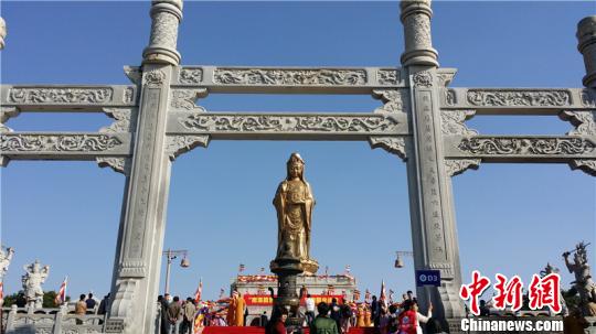 浙江單團規(guī)模最大臺灣入境團赴普陀山促文化交流 浙江單團規(guī)模最大臺灣入境團赴普陀山促文化交流