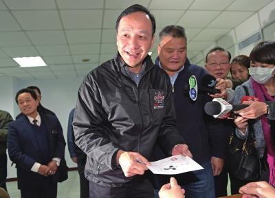 朱立倫當選中國國民黨主席 朱立倫當選中國國民黨主席